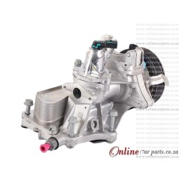 Opel Adam 1.0T EcoSport 12V 2015- B10XFT 85KW Complete Water Pump with Blue Switch