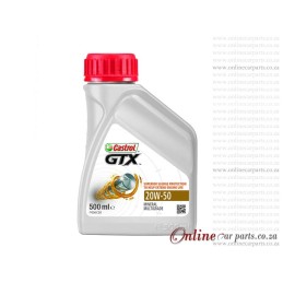 Castrol GTX 20W-50 500ml Mineral Multigrade Oil