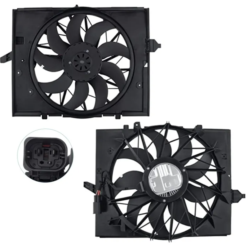 BMW 6 Series E63 645I N62B44 32V 04-05 Radiator Cooling Fan