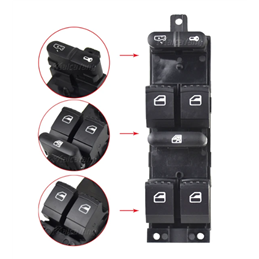 VW Jetta IV Electric Window Switch 9 PIN