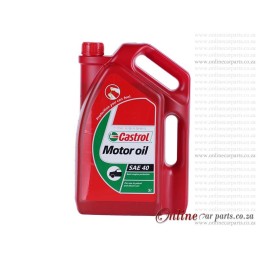 Castrol Motor Oil SAE 40 5L Petrol and Diesel Engine Oil