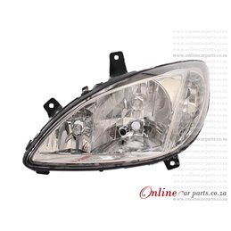 Mercedes Benz Vito W639 120 CDI OM642 09-12 Left Electric Headlight