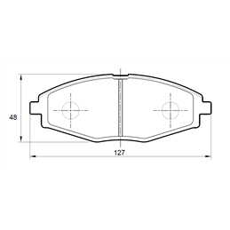 Chery J2 1.5 72KW 4 Cyl 1497 Eng 2013- Front Brake Pads