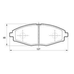Chery J3 1.6 87KW 4 Cyl 1597 Eng 2012- Front Brake Pads