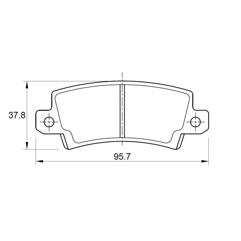 Runx Rear Break System Toyota Runx 140 RT 71KW 4ZZ-FE 1398 2003-2007 Rear Brake Pads