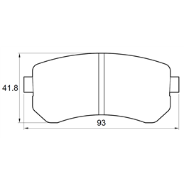 Hyundai IX35 2.0 CRDi 130KW D4HA 4 Cyl 1995 Eng 2010-2016 Rear Brake Pads