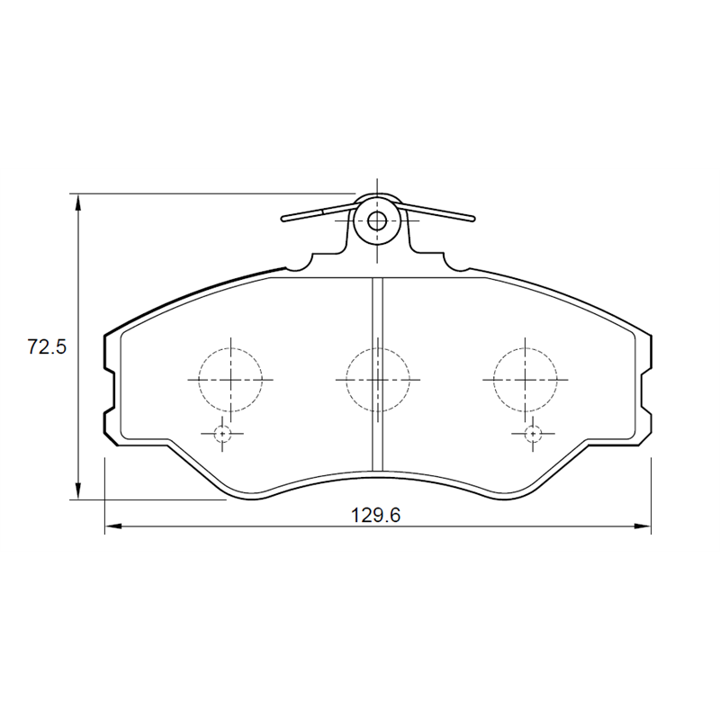 Hyundai Ldv 2.5i TURBO DIESEL 4 Cyl 2476 Eng 1997-2002 Front Brake Pads