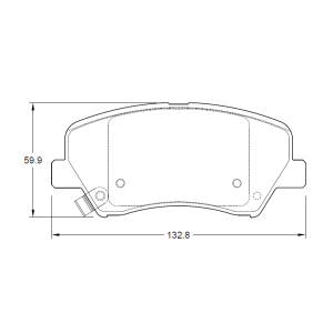 Hyundai Elantra IV 1.8 110KW G4NB 4 Cyl 1797 Eng 2011-2017 Front Brake Pads