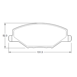 Volkswagen Polo 1.8 GTi 6C 141KW DAJA DAJB 4 Cyl 1798 Eng 2015- Front Brake Pads