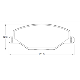 Volkswagen Crosspolo 1.6 TDi 6R 77KW CAYC 4 Cyl 1598 Eng 2010-2015 Front Brake Pads