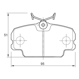 BMW 3 Series 323i CABRIOLET E30 M20 6 Cyl 2316 Eng 1983-1986 Front Brake Pads