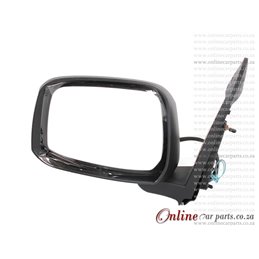 Nissan Navara I 10-17 Left Hand Side Chrome Door Mirror With Lamp