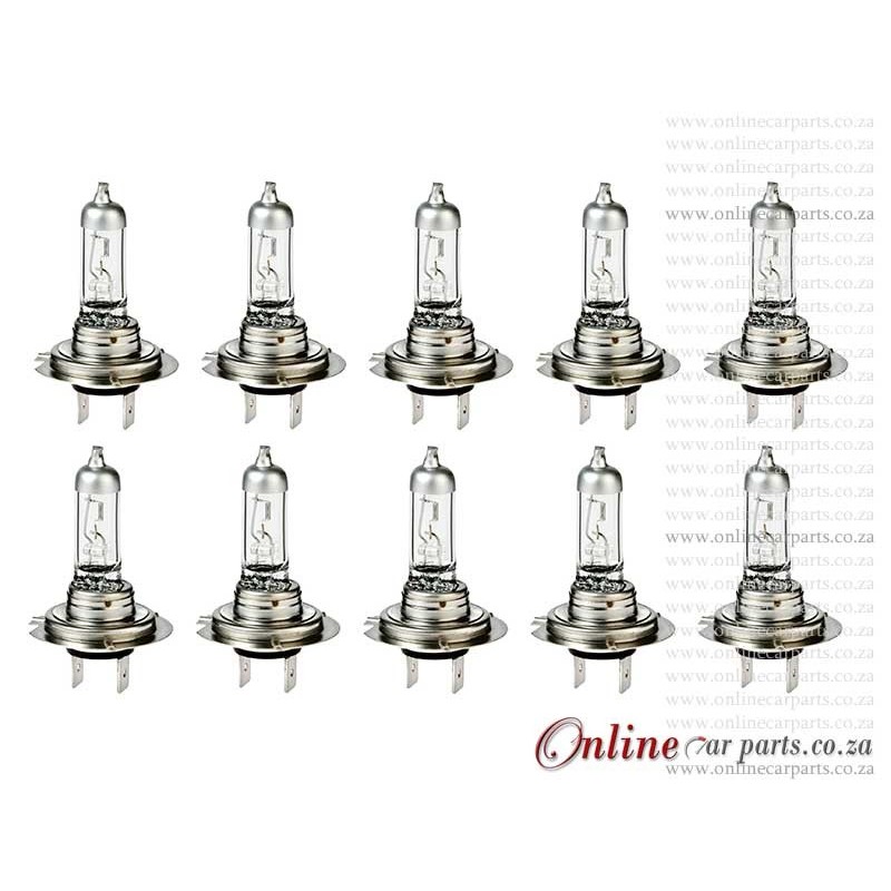 H4 12V 60/55W P43T Car Headlight Headlamp Bulb - 10 Pack