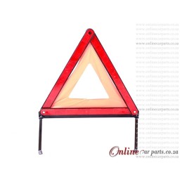 Foldable Emergency Warning Triangle with Protective Plastic Casing