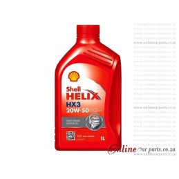 Shell Helix HX3 1L 20W-50 Multi-Grade Motor Diesel and Petrol Engines Engine Oil