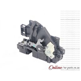 VW Caddy II 2009 Right Hand Side Front Door Lock Mechanism 2 Pin