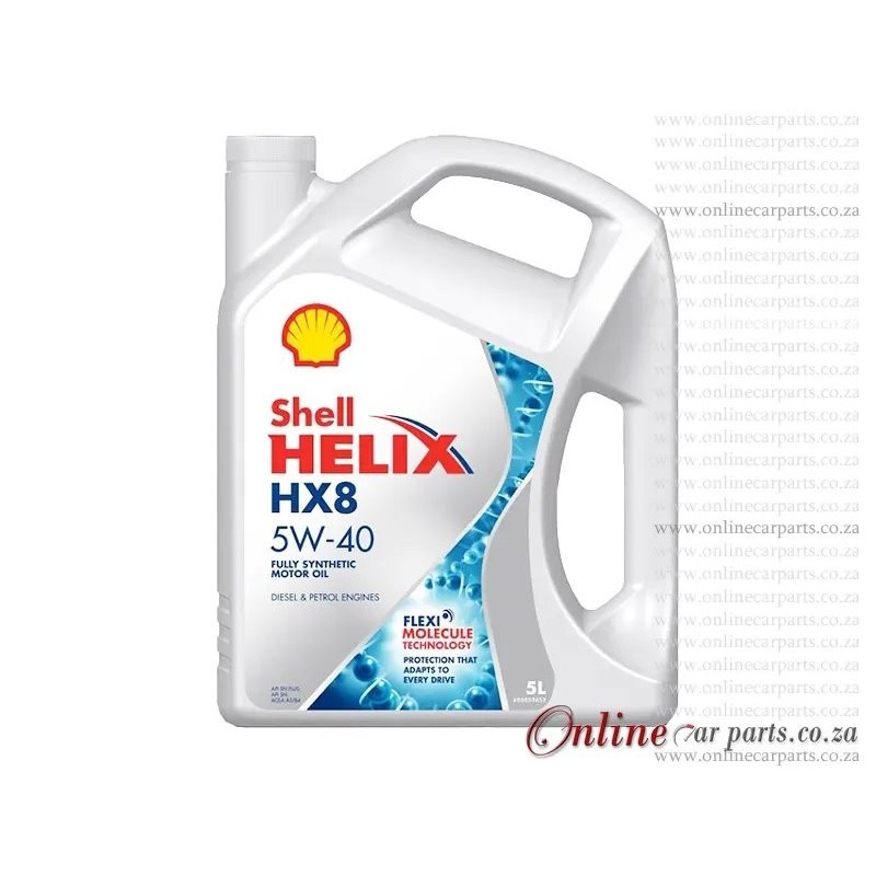 Shell Helix HX8 5L 5W40 Fully Synthetic Engine Oil