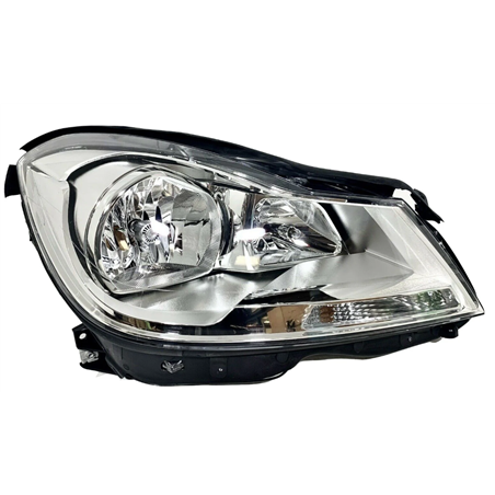 Mercedes Benz W204 C-Class Right Hand Side Electric Headlamp Headlight Standard Type 2011-