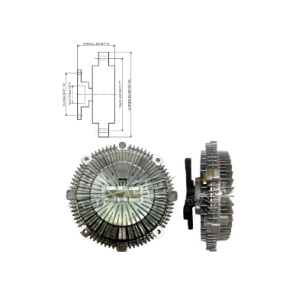 Mitsubishi Pajero 3.2 16V DiD 00-13 4M41 Viscous Fan Clutch