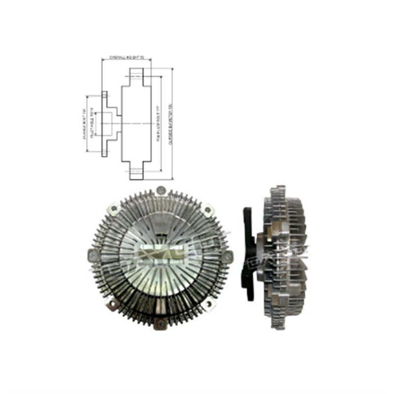 Mitsubishi Pajero 3.2 16V DiD 00-13 4M41 Viscous Fan Clutch