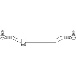 TATA Xenon 2.2 TDi S C D C P up 3.0 TDi S C D C P up 2008- Centre Rod Drag Link