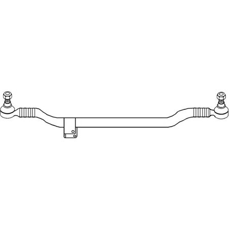 TATA Xenon 2.2 TDi S C D C P up 3.0 TDi S C D C P up 2008- Centre Rod Drag Link