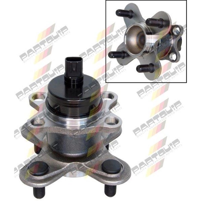 Daihatsu Materia M4 1.5 76kw 3SZ-VE Sirion M3 1.3 67kw K3-VE 76kw 3SZ-VE 2006- PQ1175 Rear Wheel Hub Bearing Kit