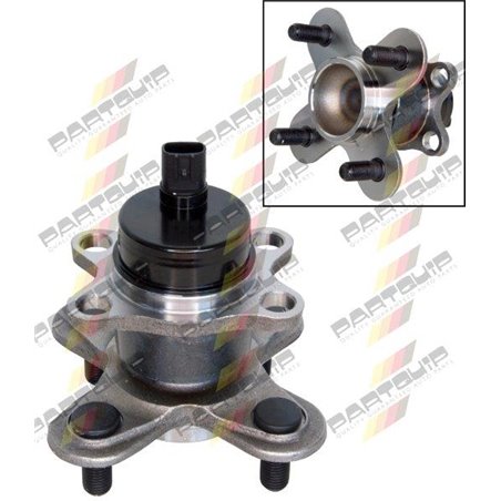 Daihatsu Materia M4 1.5 76kw 3SZ-VE Sirion M3 1.3 67kw K3-VE 76kw 3SZ-VE 2006- PQ1175 Rear Wheel Hub Bearing Kit