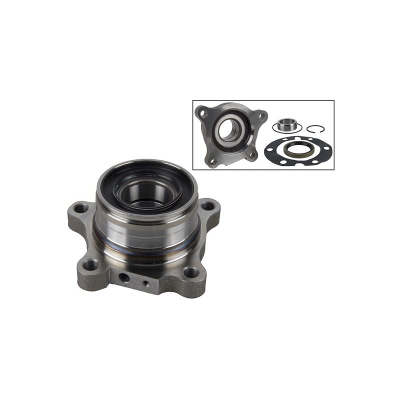 Toyota Land Cruiser Prado 120 4.0 02-09 ABS Rhs For 1 Wheel only Rear Wheel Bearing Kit