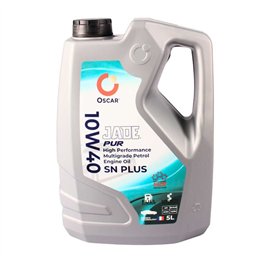 Oscar Jade Pur SAE 10W40 5 Litre API SN Semi Synthetic Engine Oil