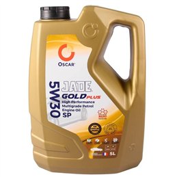 Oscar Jade Gold SAE 5W30 5 Litre API SP Fully Synthetic Engine Oil