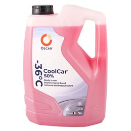 Oscar Cool Car Long Life Antifreeze 50% G12 5 Litre