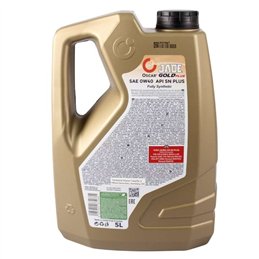 Oscar Jade Gold Plus 0W40 5 Litre API SN Plus Fully Synthetic Engine Oil