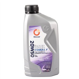 Oscar Cobalt 20W50 1 Litre SL/CF Semi Synthetic Engine Oil