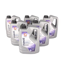 Oscar Jade Cobalt 20W50 5 Litre Semi Synthetic Engine Oil 6 Pack Case