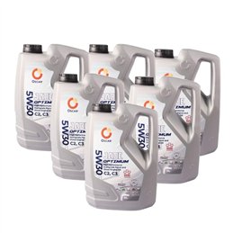 Oscar 5W30 5L Jade Optimum High Performance Fully Synthetic Oil 6 Pack