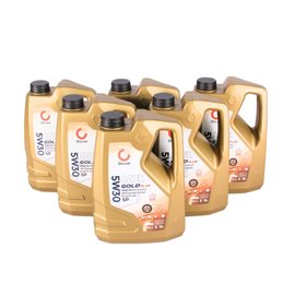 Oscar Jade Gold SAE 5W30 5 Litre Fully Synthetic Engine Oil 6 Pack