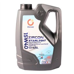 Oscar Zircon Starlight 15W40 5 Litre CI-4 Semi Synthetic Engine Oil