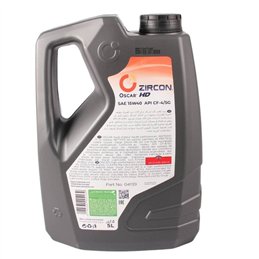 Oscar Zircon 15W40 5 Litre API CF4/SG HD Heavy Duty Engine Oil