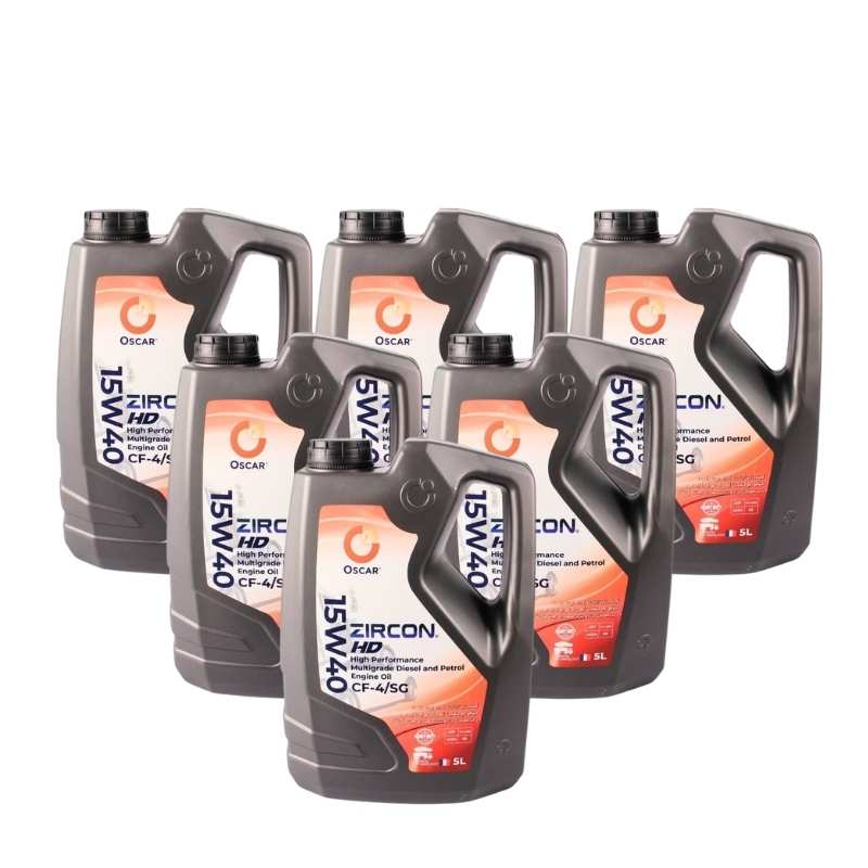 Oscar Zircon HD 15W40 5 Litre API CF4/SG HD Heavy Duty Engine Oil