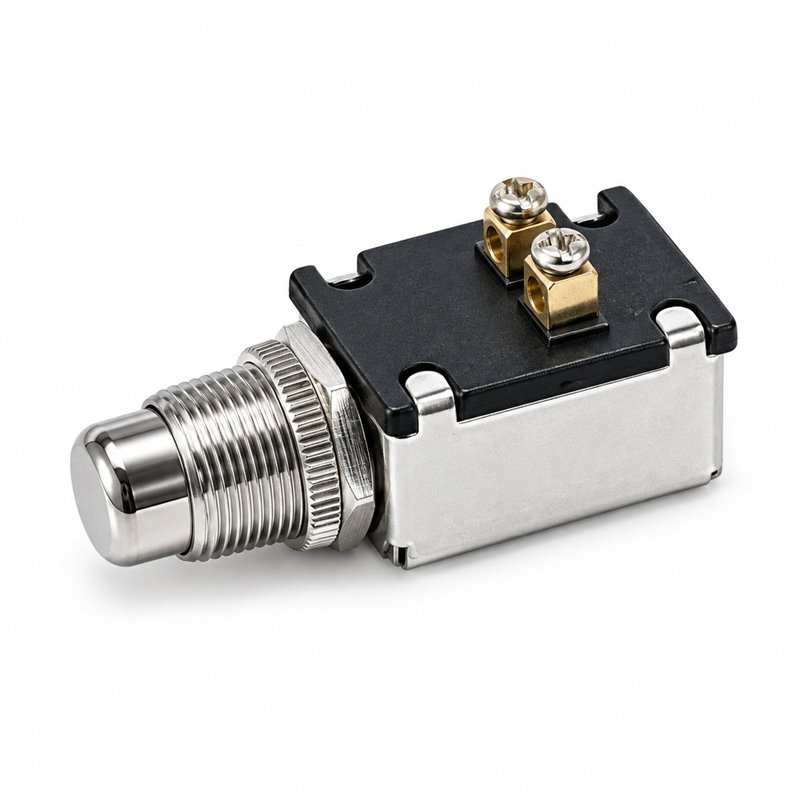 Metal Hooter or Starter Button 2 Pin