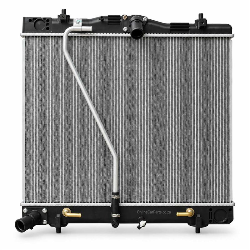 Toyota Quantum 2.7i 2TR 2005- 2 Pipe Plastic Radiator