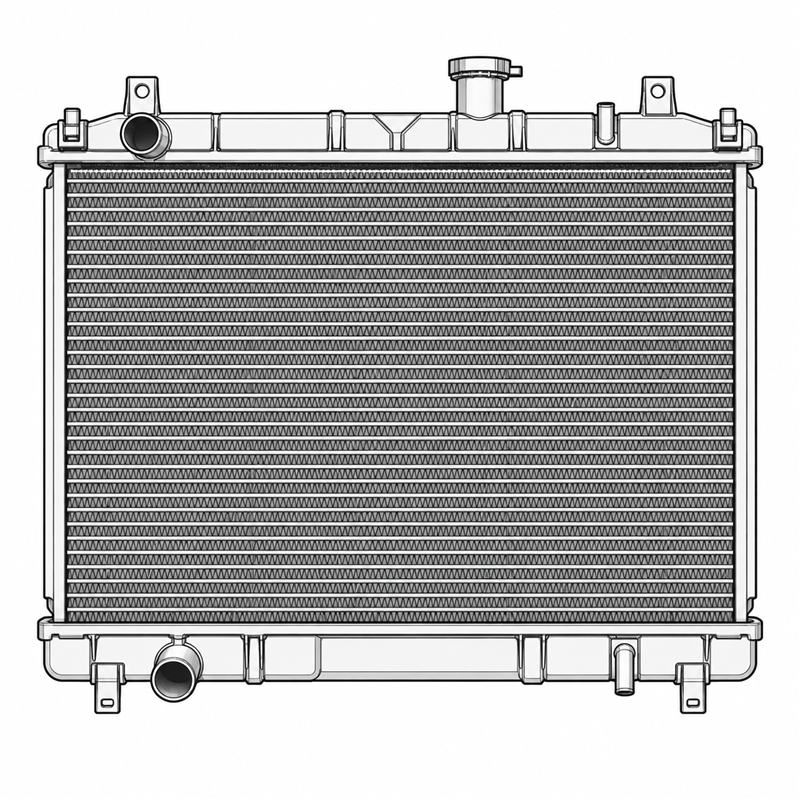 NISSAN PRIMERA 2.0 00-02 SR20DE 16V 103KW  Manual 4 Cyl Radiator