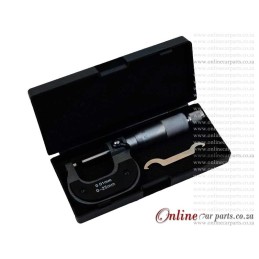 Micrometer 0-25/0.01mm Plastic Case