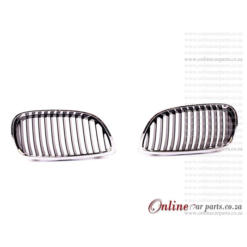 BWM E92 Right Hand Side Grille BK And CP Frame 2D P3 2005-2011