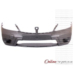 Nissan NP200 Front Bumper Without Fog Light Fog Lamp Holes With T-Hitch Cover High