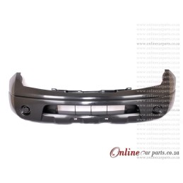 Nissan Navara Plain Front Bumper With Fog Light Fog Lamp Cover 2006-2009