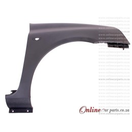 Renault Clio MK II Plastic Right Hand Side Front Fender With Holes Primed 2002-2005