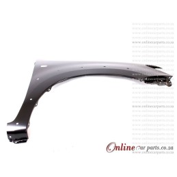 Toyota Hilux Double Cab 4WD Right Hand Side Front Fender With Marker Light Holes And Arch Holes 2005-2010