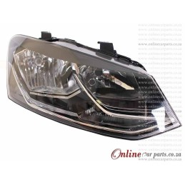 VW Polo MK III Hatchback Right Hand Side Electric Headlight Headlamp L1 2014-